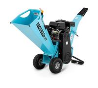 hillvert HT-HECTOR 212T Garden Shredder Garden Petrol (80 mm Cut, 3600 rpm, 7 HP 5145 W, 3.6 L Petrol Tank, 196 cm³, 1.6 l/h Consumption) Ejection Funnel Adjustable Electric Start/Kickstart