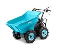 hillvert HT-MD-400 Powered Wheelbarrow 6.5 PS 400 kg Mini Dumper with Motor