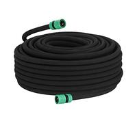 hillvert Rubber Soaker Hose Drip Irrigation System Garden Soaker Hose 50m Tap Piece 3/4" HT-COSTIGAN-50X12S05 (Rubber, Polyethylene, External Hose Diameter 17mm, Diameter Connectors 16mm)