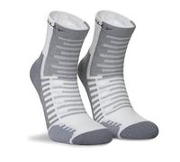 Hilly, Active - Anklet - Min Cushioning, White/Grey, Size L