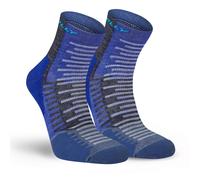 Hilly Active Anklet Socks Minimum Cobalt/Black (UK Size 12-13)
