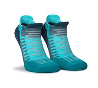 Hilly, Active - Socklet - Min Cushioning, Blue/Teal, Size S