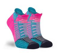 Hilly, Active - Socklet - Min Cushioning, Fluo Pink/Teal, M