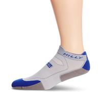 HILLY Lite Cushion Running Sock - Grey/Blue, Small