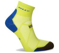 Hilly Marathon Fresh Anklet Minimum Cushioning Running Socks - Yellow, Blue, Size 35.5-39