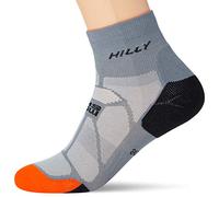 Hilly Marathon Fresh Anklet Socks - Granite/Orange, M
