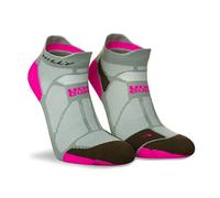 Hilly, Marathon Fresh, Anti-Odour - Anklet - Min Cushioning, Sage/Fluo Pink, Size L
