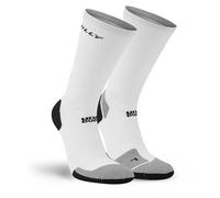 Hilly, Marathon Fresh, Anti Odour - Crew - Min Cushioning, White/Grey, L