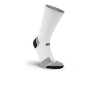 Hilly Marathon Fresh Crew Socks (Minimum Cushioning) | UK M in White/Grey