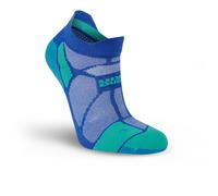 Hilly Marathon Fresh Socklet Socks (Minimum Cushioning) | UK M in Sapphire/Teal
