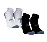 Hilly Men's Active Ankle Socks Pack of 2 in White | Size: 3-5.5 Hilly White 3-5.5