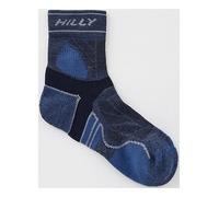 Hilly Socks, Trail - Anklet - Max Cushioning, Marine/Navy S