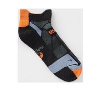 Hilly Men's Marathon Fresh Socklet Sock, Black, Size M, Men Black