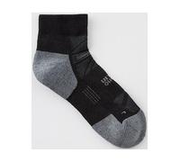 Hilly Running Socks Supreme Anklet, Black/Grey Marl, M EU