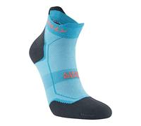 Hilly Ronhill Pace Socklet Socks - Peacock/Hot Pink, Small