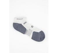 Hilly Running Socks Supreme Socklet, White Grey Marl, L EU