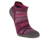 Hilly Running Socks Supreme Socklet, Eldeberry/Grey Marl, S EU