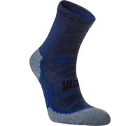 Hilly Supreme Anklet Max Running Socks Blue Cushioned Anti Blister Sports Run