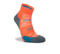 Hilly Supreme Anklet Women's Socks (Medium Cushioning) | UK M in Neon Candy/Grey Marl