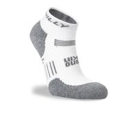 Hilly Supreme Quarter Socks (Max Cushioning) | UK S in White/Grey Marl
