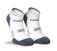 Hilly Supreme Quarter Socks Medium White/Grey Marl (UK Size 6-8.5)