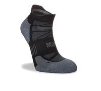 Hilly Supreme Socklet Socks (Medium Cushioning) | UK L in Black/Grey Marl