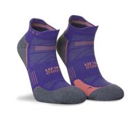 Hilly Supreme Socklet Socks Plum/Grey Marl (UK Size 9-11.5)