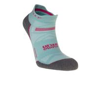 Hilly Supreme Socklet Women's Socks (Medium Cushioning) | UK M in Aquamarine/Grey Marl