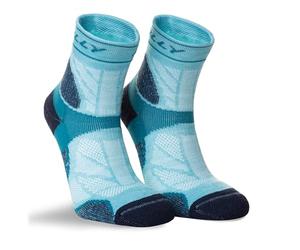 Hilly, Trail, Off Road - Anklet - Max Cushioning, Peppermint/Teal, L