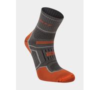 Hilly Twin Skin Anklet Running Socks Grey Anti Blister Double Layer Sports Run
