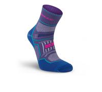 Hilly Twin Skin Anklet Women's Socks (Medium Cushioning) | UK S in Grape/Blue