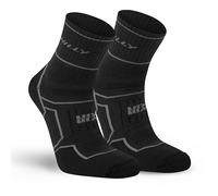 Hilly, Twin Skin, Anti Blister - Anklet - Med Cushioning, Black/Anthracite, M