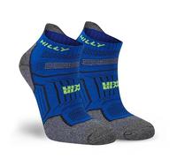 Hilly, Twin Skin, Anti Blister - Socklet - Med Cushioning, Cobalt/Grey Marl, XL