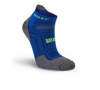 Hilly, Twin Skin, Anti Blister - Socklet - Med Cushioning, Cobalt/Grey Marl, XL