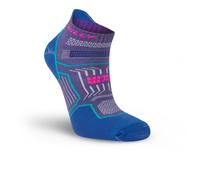 Hilly Twin Skin Socklet Women's Socks (Medium Cushioning) | UK S in Grape/Blue