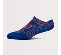 Hilly, Twin Skin, Anti Blister - Socklet - Med Cushioning, Grape/Blue, M