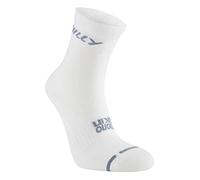 Hilly Unisex Active - Anklet Zero Cushioning, Running Sock, White/Grey, M UK