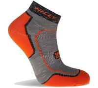 Hilly Unisex Active - Quarter - Min Cushioning, Running Sock