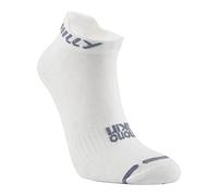Hilly Unisex Active - Socklet Zero Cushioning, Running Sock, White/Grey, S UK