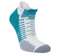 Hilly Unisex Active Socklets - Teal Green/White
