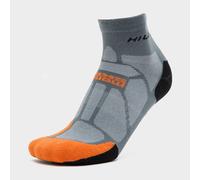Hilly Unisex Marathon Ankle Socks, Grey L