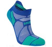 Hilly Unisex Marathon Fresh Socklets - Sapphire Blue/Teal Green