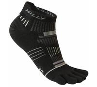 Hilly Unisex Toe Socks - Black/Grey