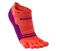 Hilly Toe Running Socklet Orange Cushioned Support Sports Training Run Jogging