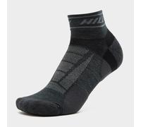 Hilly Unisex Trail Quarter Socks - Black, Black