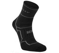 Hilly Unisex Twin Skin Anklet Socks - Black/Anthracite Grey