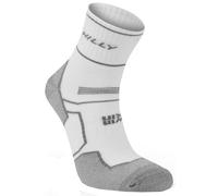 Hilly Unisex Twin Skin Anklet Socks - White/Grey Marl