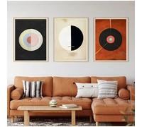 Hilma Af Klint Abstract Contemporary Classic Artwork The Swan Poster Canvas Prints Wall Art Pictures Home Room Decor(30x40cm-3Pcs)