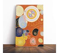 Hilma af Klint Artwork Canvas Print | Gallery Wrapped 30mm Frame Wall Art | 30x20 inches | Ready to Hang | Modern Picture | Living Room Bedroom Lounge Office
