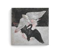 Hilma Af Klint Painter Works《The Swan, No. 02》Poster Cool Artworks Painting Wall Art Canvas Prints Hanging Picture Home Decors Gift Idea 12x12inch(30x30cm)